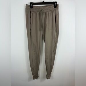 NOBULL Womans Taupe Joggers Small